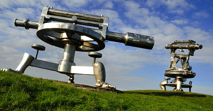 Terris Novalis artwork at Consett, County Durham